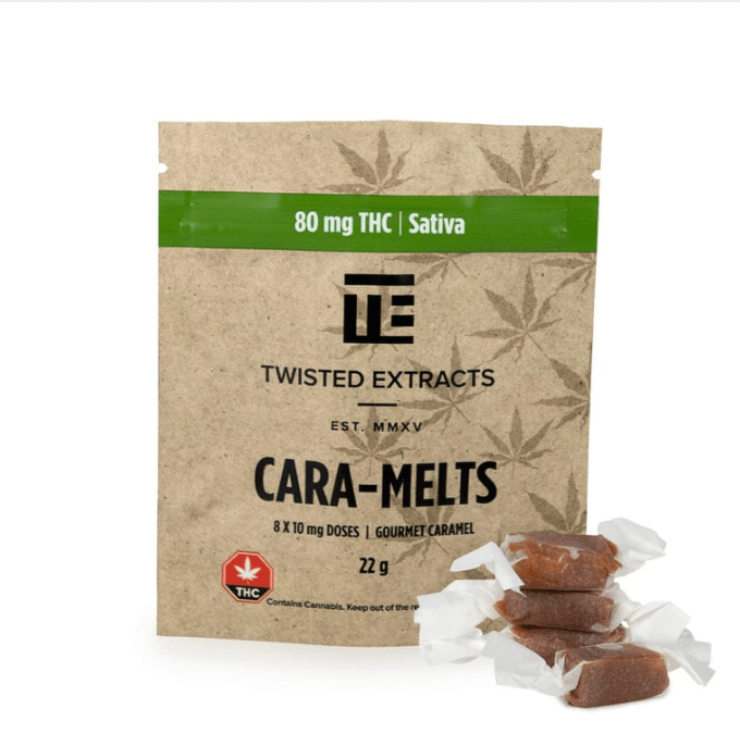 Twisted Extracts - CARA-MELTS | SATIVA | 80MG THC