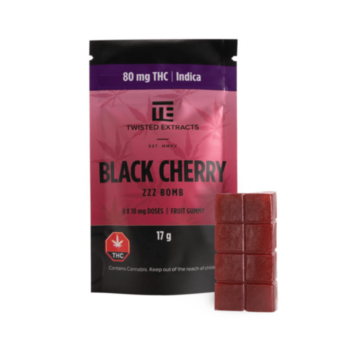 Twisted Extracts - Black Cherry ZZZ Bomb- Indica