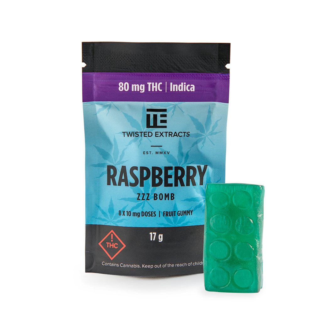 Twisted Extracts - Blue Raspberry ZZZ Bomb- Indica