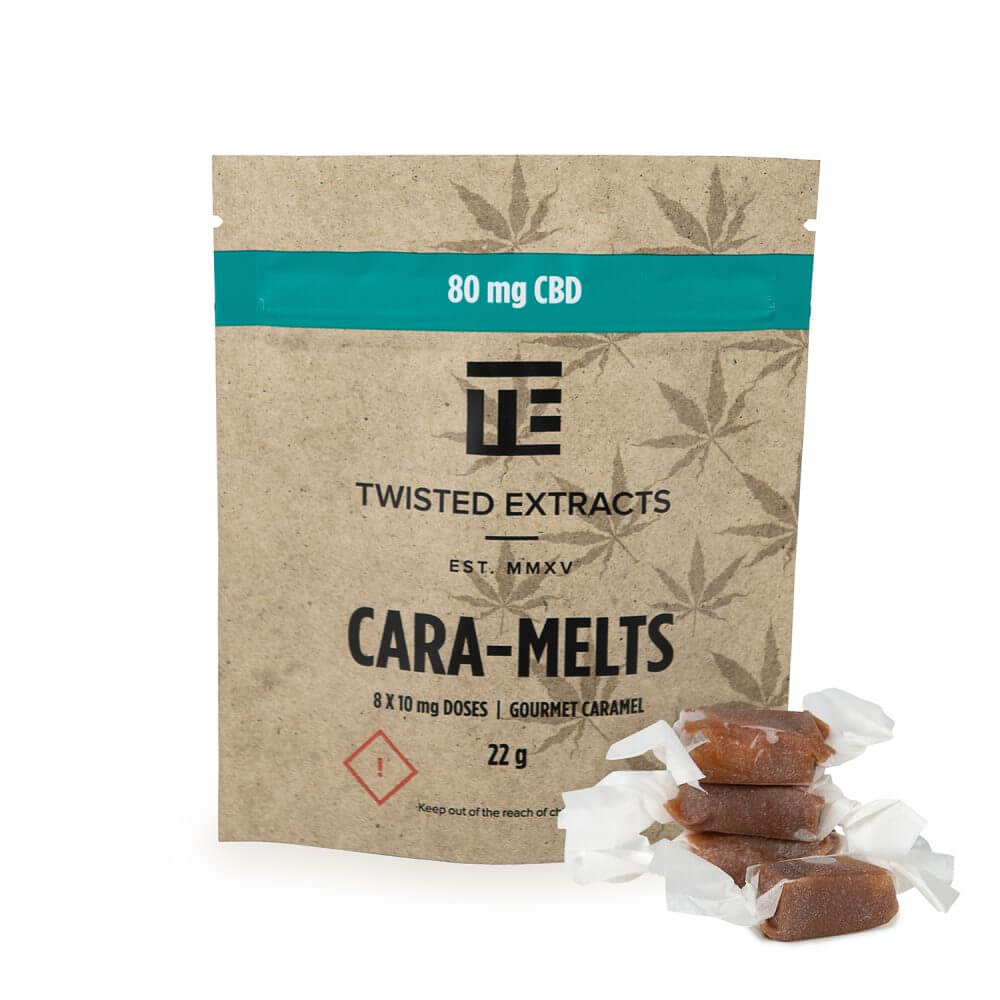 Twisted Extracts – CARA-MELTS | CBD | 80MG CBD