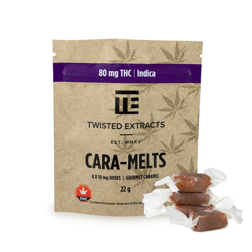 Twisted Extracts - CARA-MELTS | INDICA | 80MG THC