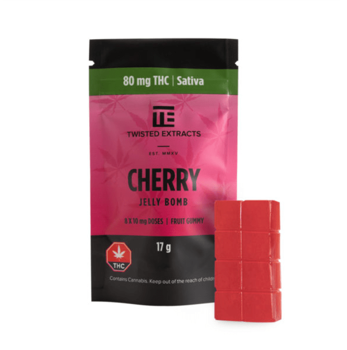 Twisted Extracts – Cherry Jelly Bomb- Sativa