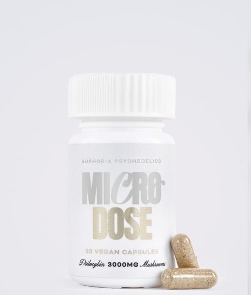 Euphoria Psychedelics – Micro Dose Capsules 3000mg