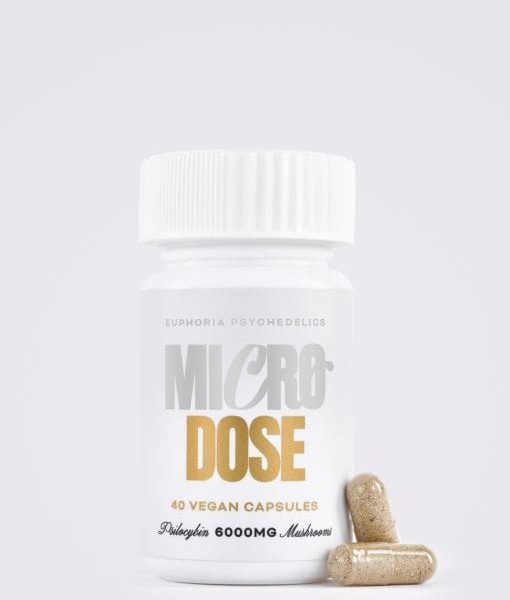 Euphoria Psychedelics – Micro Dose Capsules 6000mg