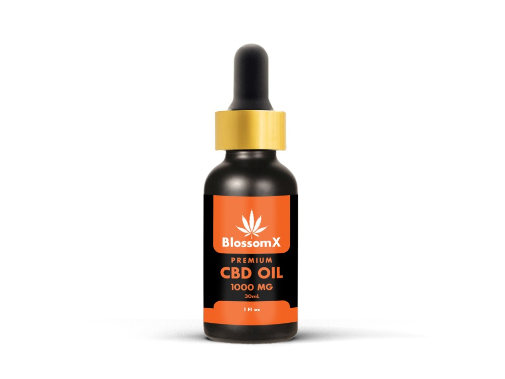 BlossomX - Premium CBD Oil - 1,000mg