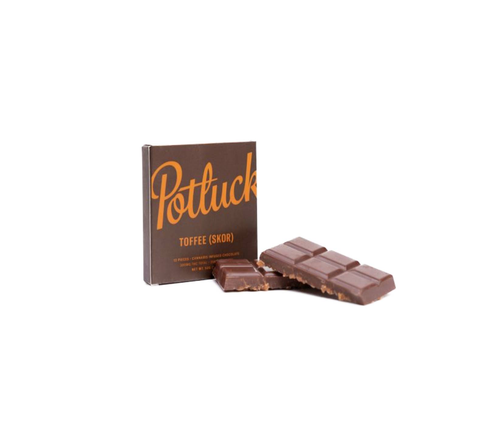Potluck - Toffee (SKOR) 300mg THC