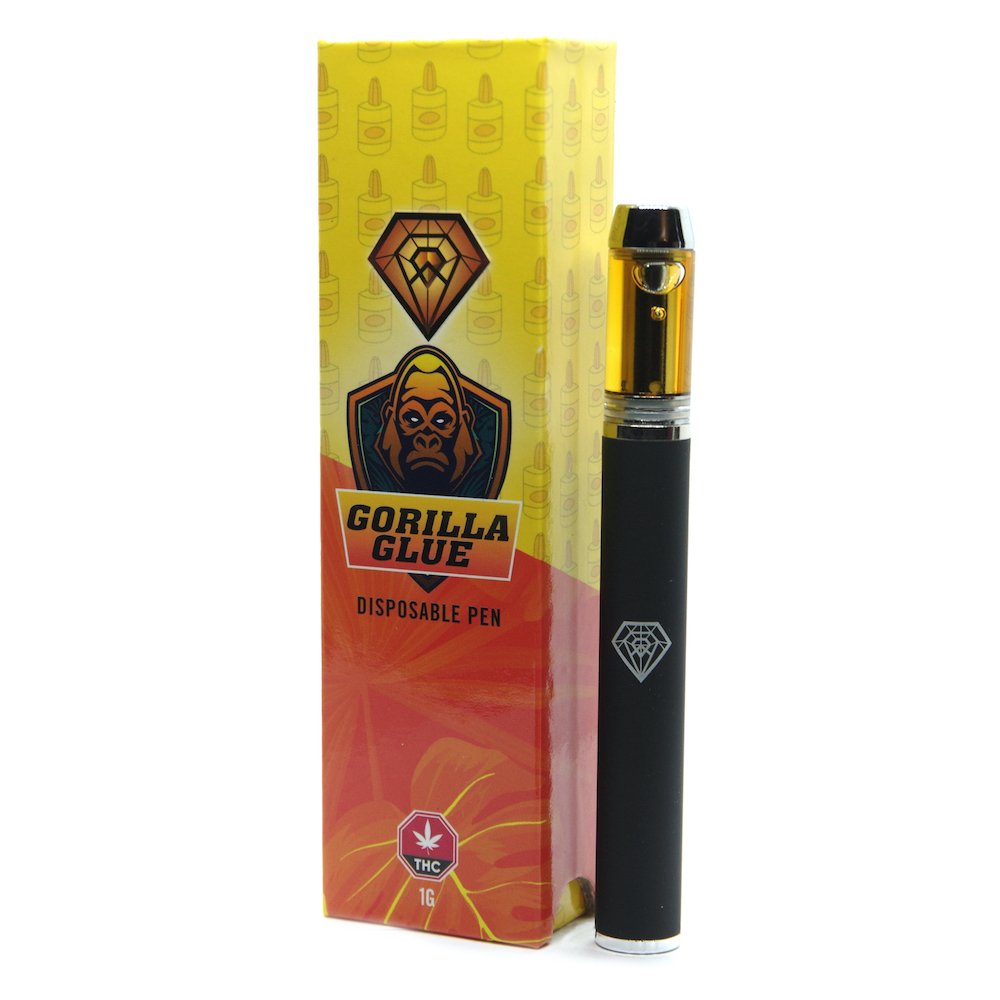 Diamond Concentrates Disposable Vape–Gorilla Glue (1g)