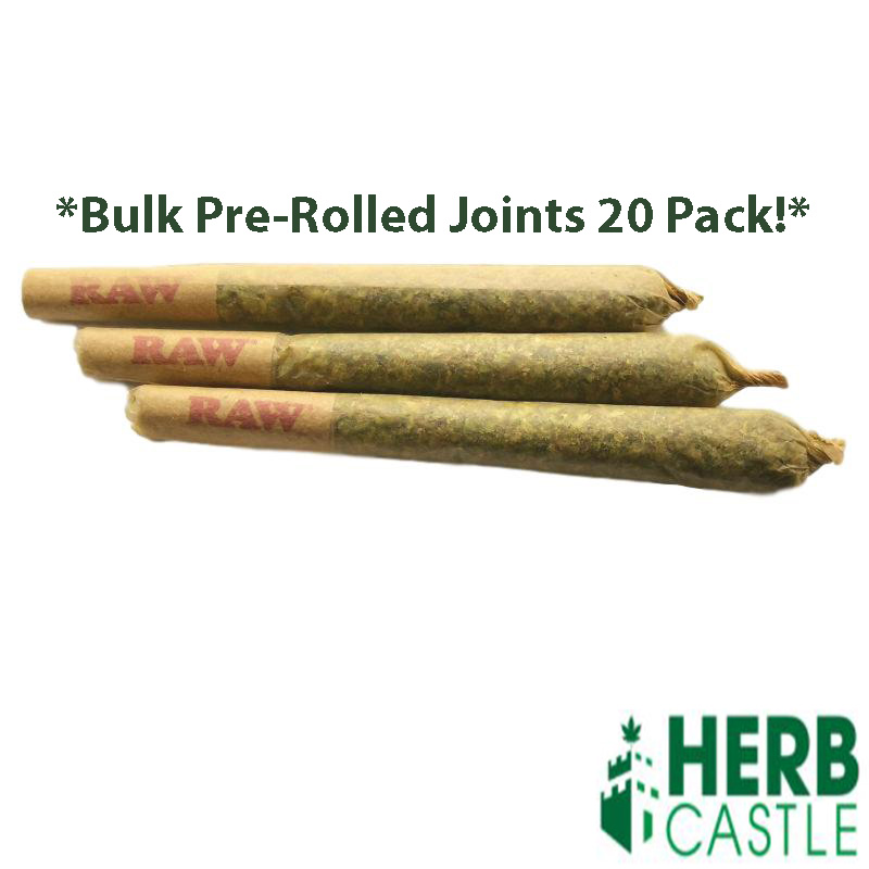 Bulk Pre-Rolled Joints 20 Pack (AAAA+/ Craft)