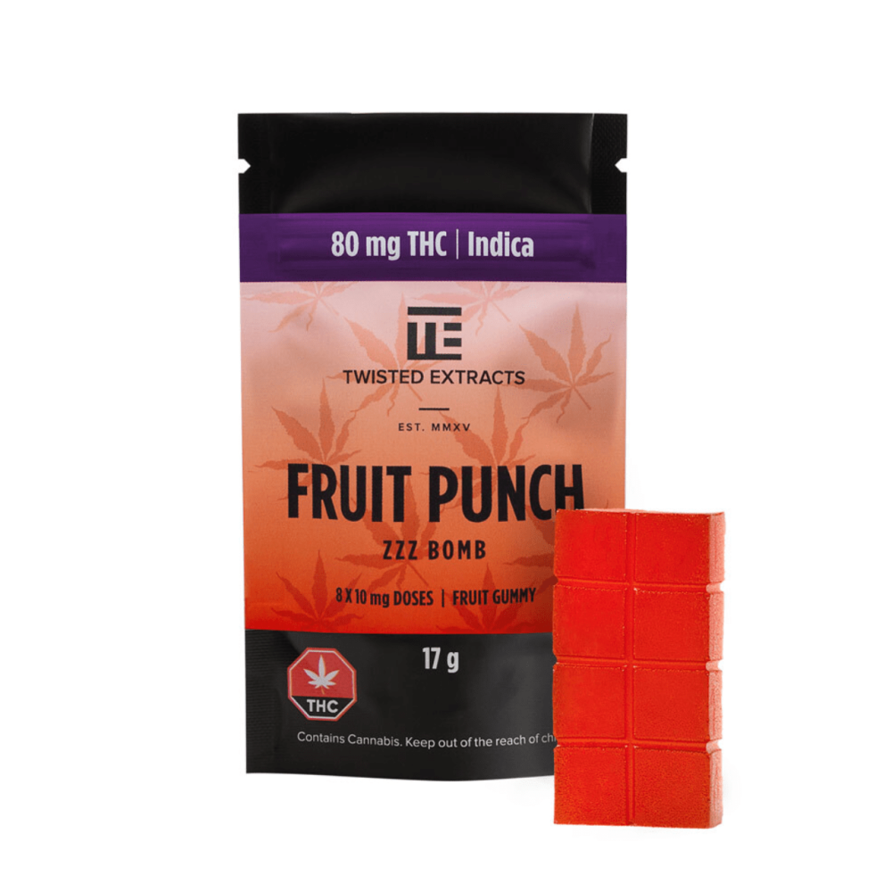 Twisted Extracts - Fruit Punch Zzz Bomb- Indica