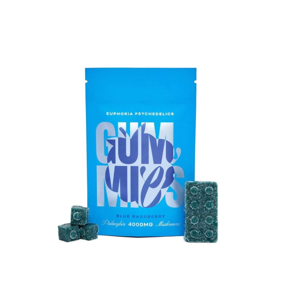 Euphoria Psychedelics - Blue Raspberry 4000mg