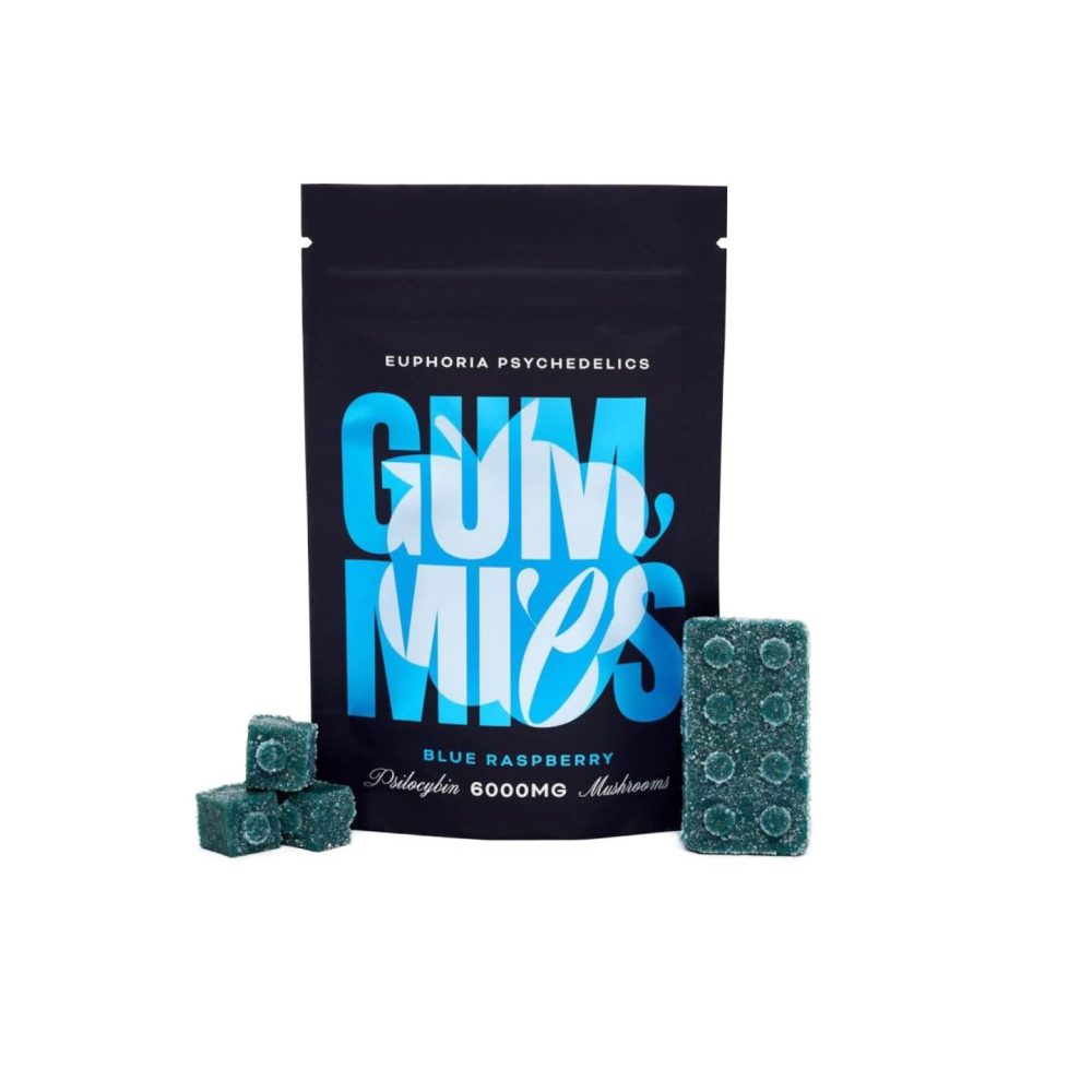 Euphoria Psychedelics - Blue Raspberry 6000mg