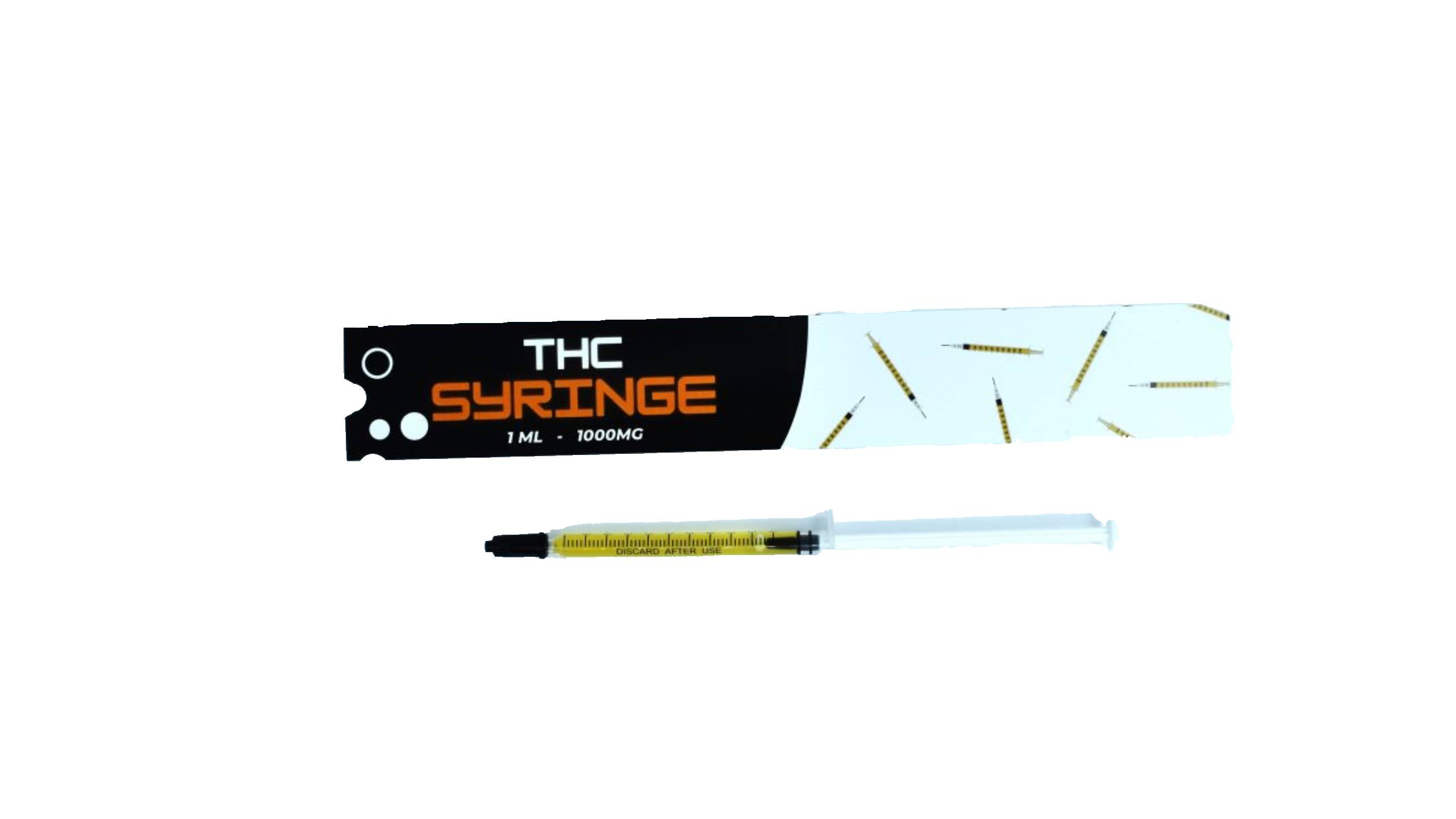 THC DISTILLATE Syringe - 1ml - 1000mg