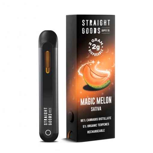 Straight Goods 2 GRAM Disposables – Magic Melon (Sativa)