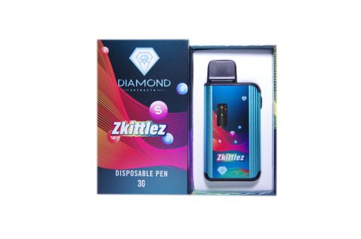 Diamond Concentrates 3 Gram Disposable (Distillate) – Fruity Candy (Indica) (3 Gram)