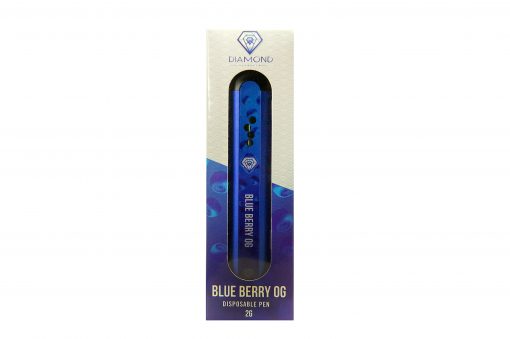 Diamond Concentrates 2 Gram Disposable (Distillate) – Blueberry OG (Indica) (2 Gram)