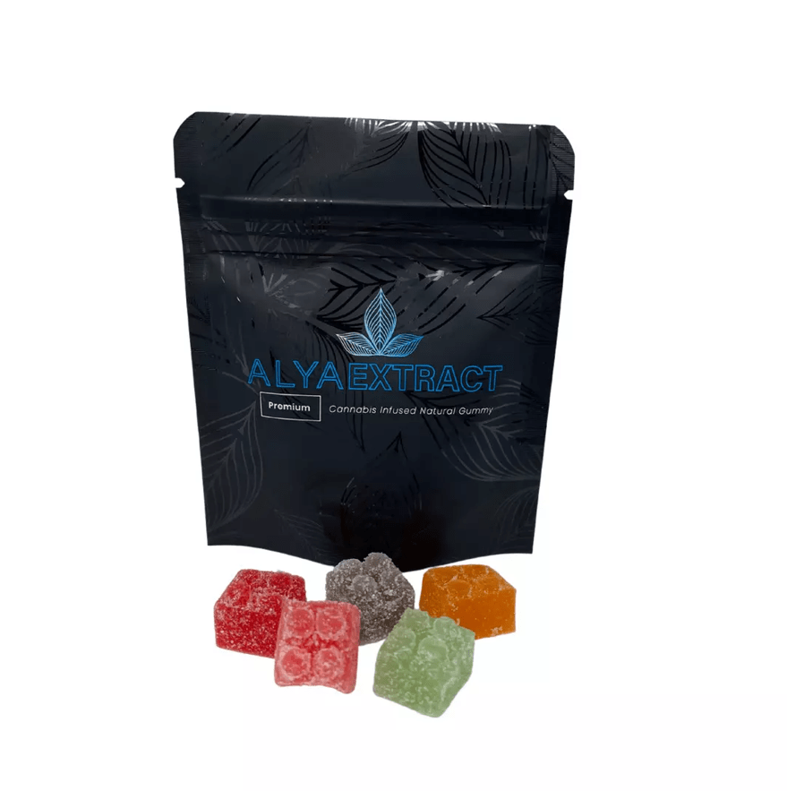 Alya Extract – Sour Squares Blocks 200mg THC