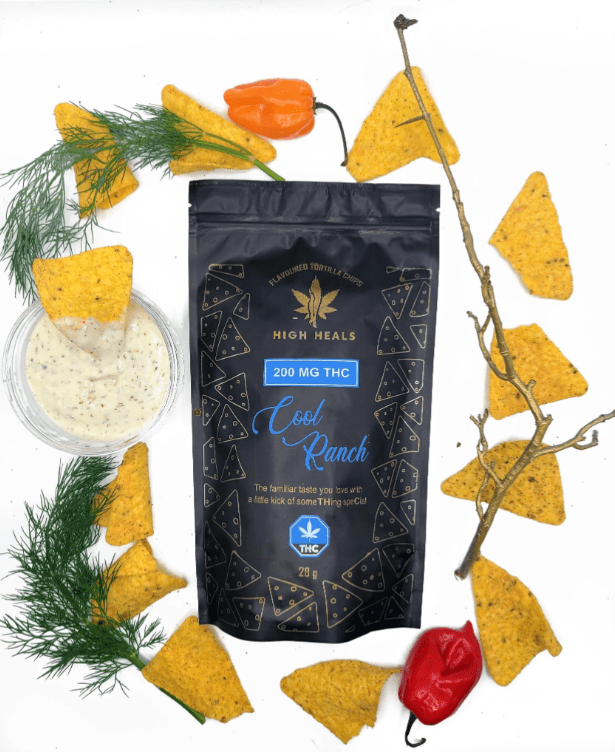 High Heals- Doritos – Cool Ranch (200mg THC)