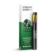 Straight Goods Terp Sauce Cartridge – Mob Boss (Hybrid- 1g)