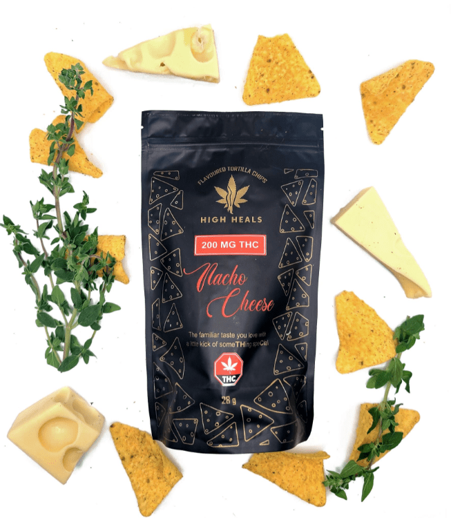 High Heals- Doritos – Nacho Cheese (200mg THC)